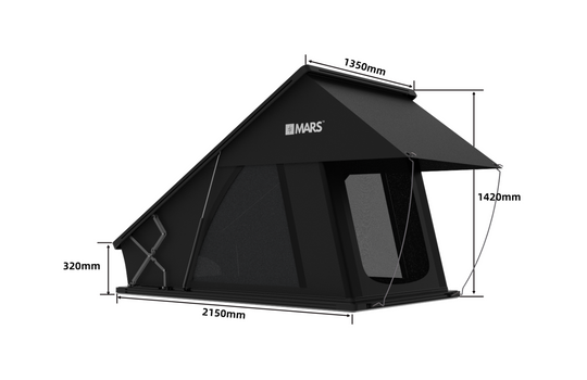 Mars Basecamp Rooftop Tent - Mars Adventure Gear