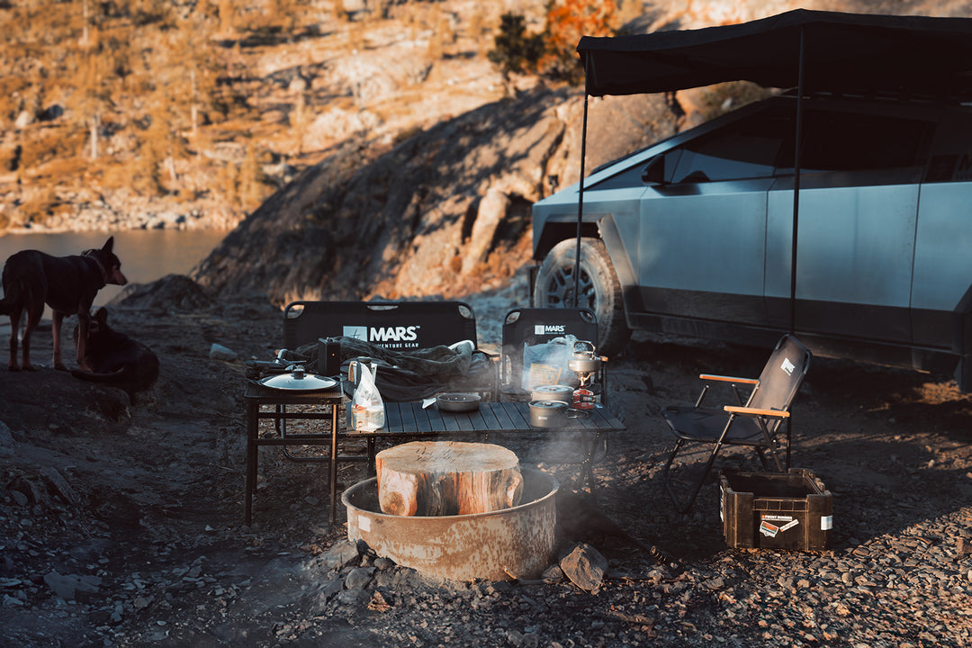 Basecamp Awning (Cybertruck) - Mars Adventure Gear