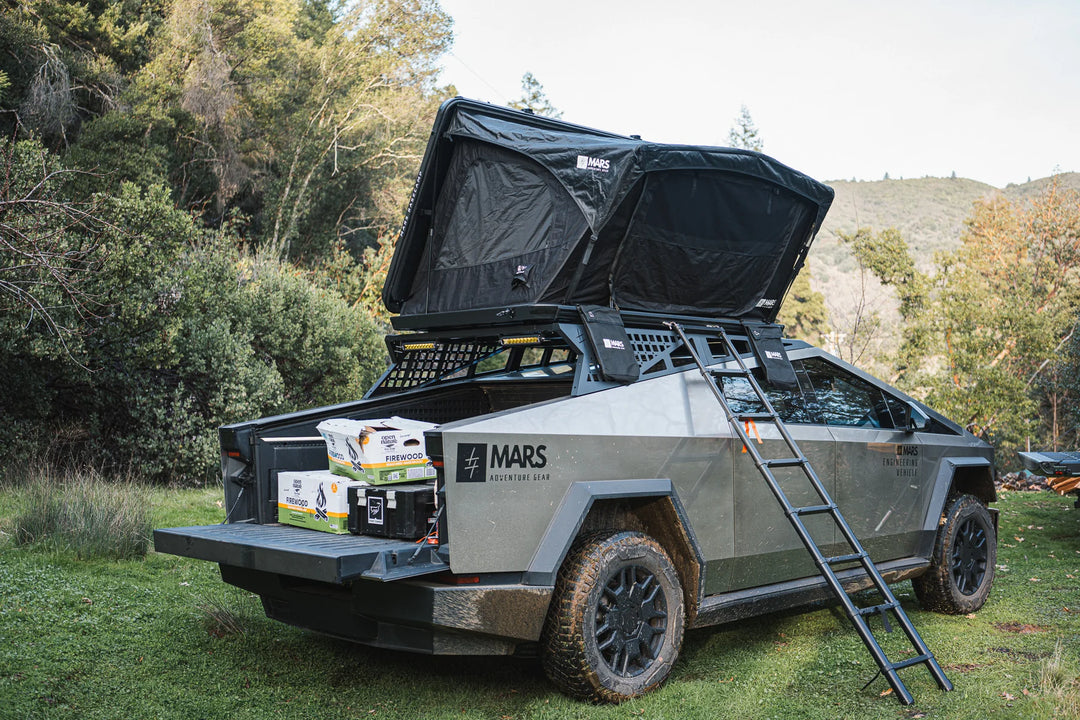 Expedition Rack System (Cybertruck) Full Expedition Rack with Mars Basecamp