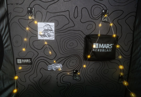 Mars Aeroblade Velcro Storage Bag